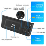 HFC-1051 Caricabatterie wireless standard Qi per auto 15W/10W Ricarica rapida per Audi Q5L 2018-2022, guida a sinistra, HFC-1051