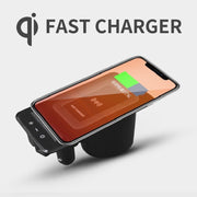 HFC-1052 Caricabatterie wireless standard Qi per auto 15W/10W Ricarica rapida per Audi A6L 2019-2022, guida a sinistra, HFC-1052