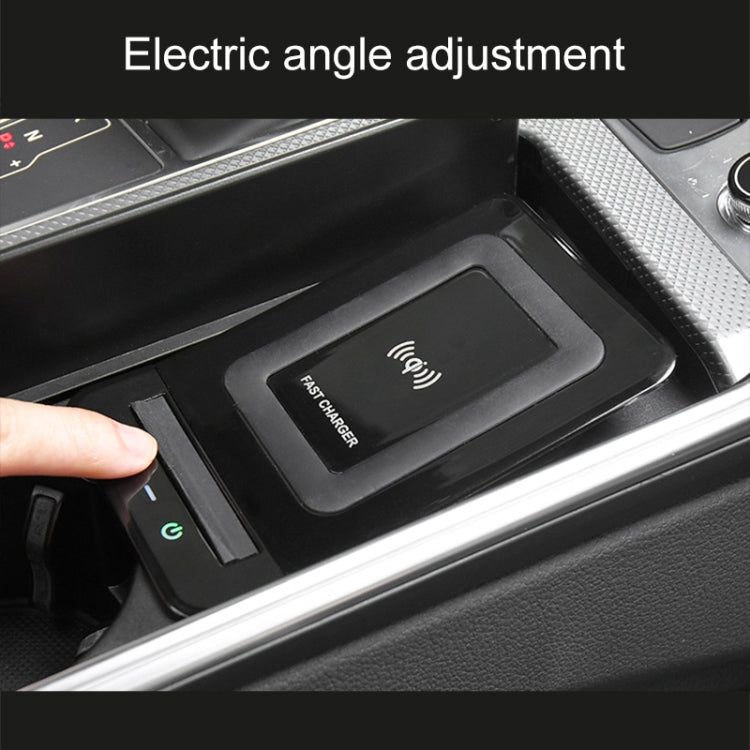 HFC-1052 Caricabatterie wireless standard Qi per auto 15W/10W Ricarica rapida per Audi A6L 2019-2022, guida a sinistra, HFC-1052