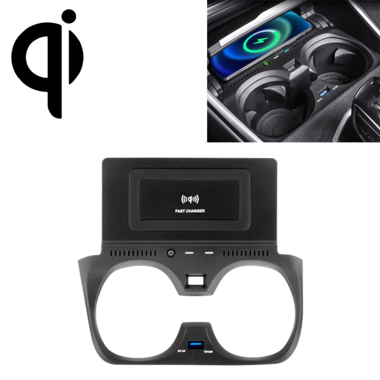 HFC-1013 Caricabatterie wireless standard Qi per auto Ricarica rapida da 10 W per BMW Serie 3 2020-2022, guida a sinistra, FC-1013