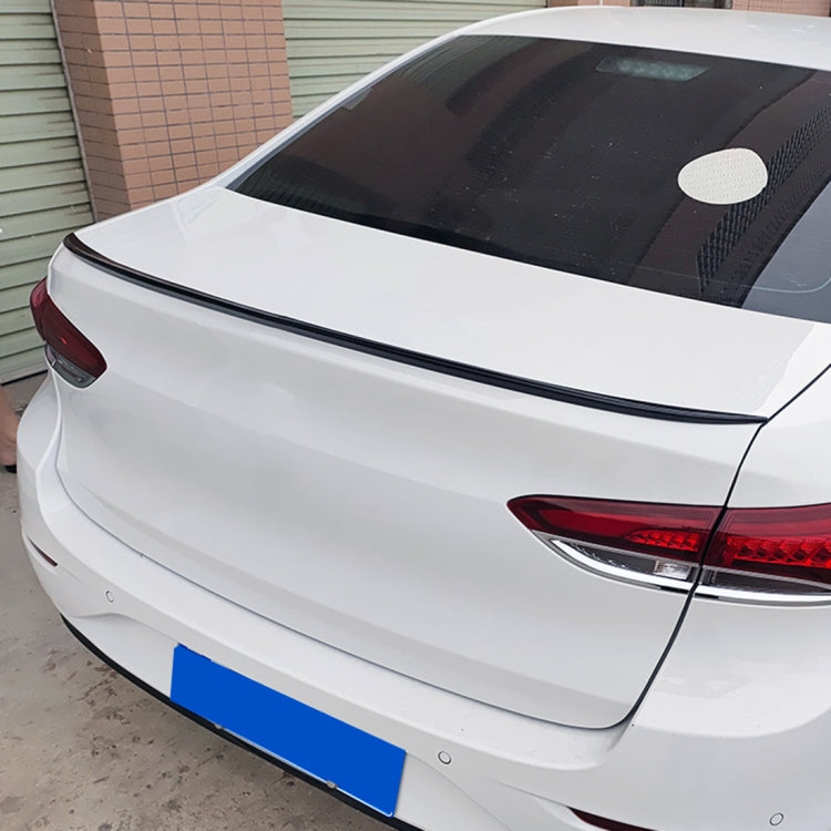 Labbro dello spoiler laterale dell'ala posteriore in plastica modificata per auto, nero, Black