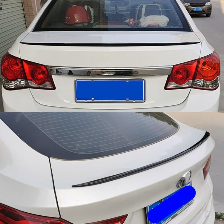 Labbro dello spoiler laterale dell'ala posteriore in plastica modificata per auto, nero, Black