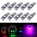 Luce decorativa a LED per quadro strumenti 10 in 1 per auto T5 0,2 W DC12V