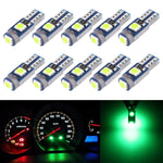 Luce decorativa a LED per quadro strumenti 10 in 1 per auto T5 0,2 W DC12V