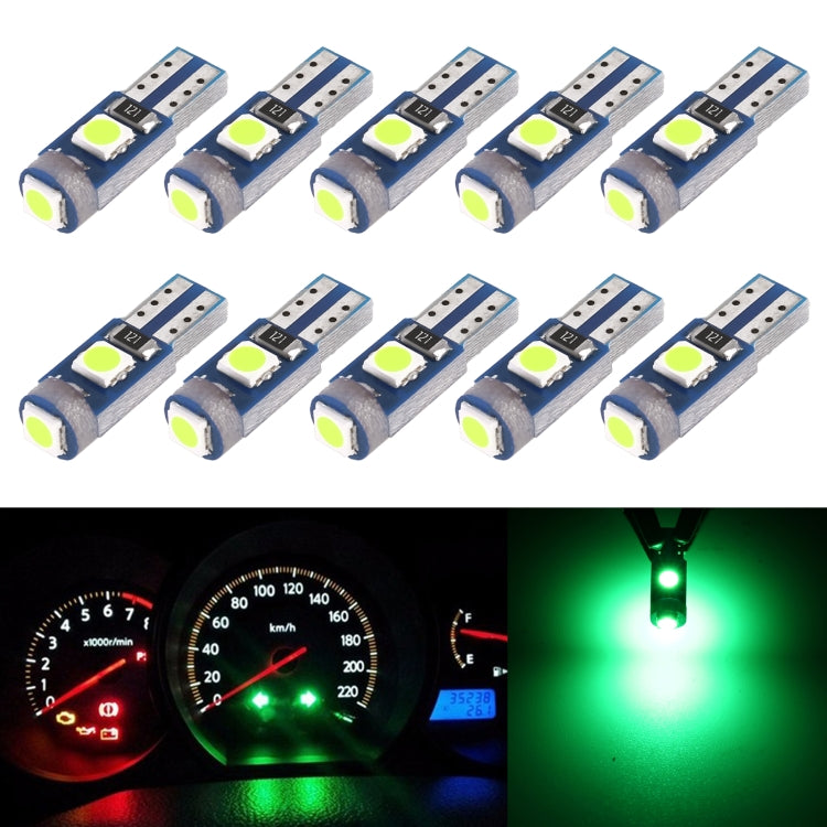 Luce decorativa a LED per quadro strumenti 10 in 1 per auto T5 0,2 W DC12V