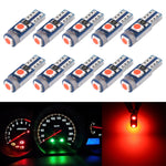 Luce decorativa a LED per quadro strumenti 10 in 1 per auto T5 0,2 W DC12V
