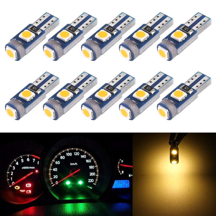 Luce decorativa a LED per quadro strumenti 10 in 1 per auto T5 0,2 W DC12V