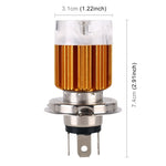 Faro per moto H4 DC12-80V 6,5 W, H4