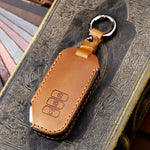 Cover protettiva per chiave in pelle di vacchetta Hallmo per KIA, For KIA (Black), For KIA (Blue), For KIA (Brown)
