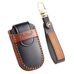 Cover in vera pelle per chiave Jeep Compass 4 pulsanti