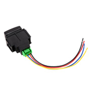 TS-20 Interruttore a pulsante on-off per fendinebbia con cavo per Nissan Qashqai 2008-2010, For Nissan Qashqai 2008-2010