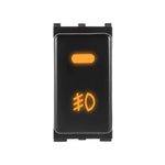 TS-20 Interruttore a pulsante on-off per fendinebbia con cavo per Nissan Qashqai 2008-2010, For Nissan Qashqai 2008-2010