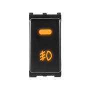 TS-20 Interruttore a pulsante on-off per fendinebbia con cavo per Nissan Qashqai 2008-2010, For Nissan Qashqai 2008-2010