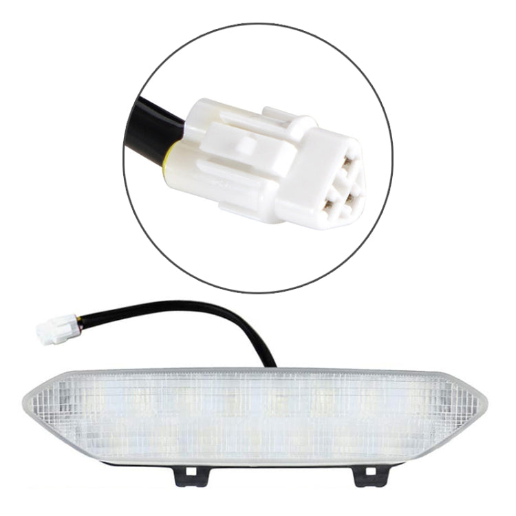 Fanale posteriore freno a LED per moto per Yamaha Raptor 700 2006-2018, LED Brake Tail Light