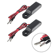 1 paio di indicatori di direzione a LED per manubrio lampeggiante per moto, Flashing