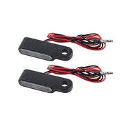 1 paio di indicatori di direzione a LED per manubrio lampeggiante per moto, Flashing