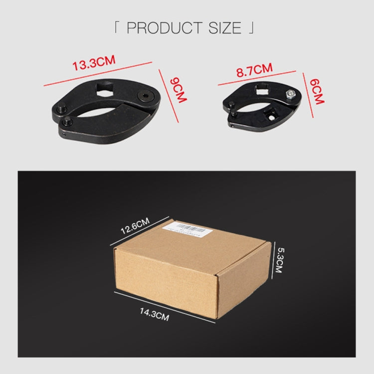 Set di chiavi per dadi per premistoppa regolabili universali per moto da 1 paio per cilindro idraulico 1266 +7463, For Hydraulic Cylinder 1266 +7463