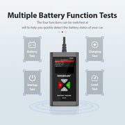 Tester per batteria di carico digitale per auto KINGBOLEN BM580 6V 12V, BM580