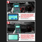 DUOYI DY2015A Auto 12V 24V Digital CCA Carica batteria Tester di capacità digitale, DY2015A