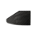 Adesivo decorativo per pannello porta di ricarica per auto in fibra di carbonio per Tesla Model X, adatto per la guida a sinistra, Charging Port Panel