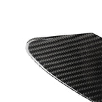 Adesivo decorativo per pannello porta di ricarica per auto in fibra di carbonio per Tesla Model X, adatto per la guida a sinistra, Charging Port Panel