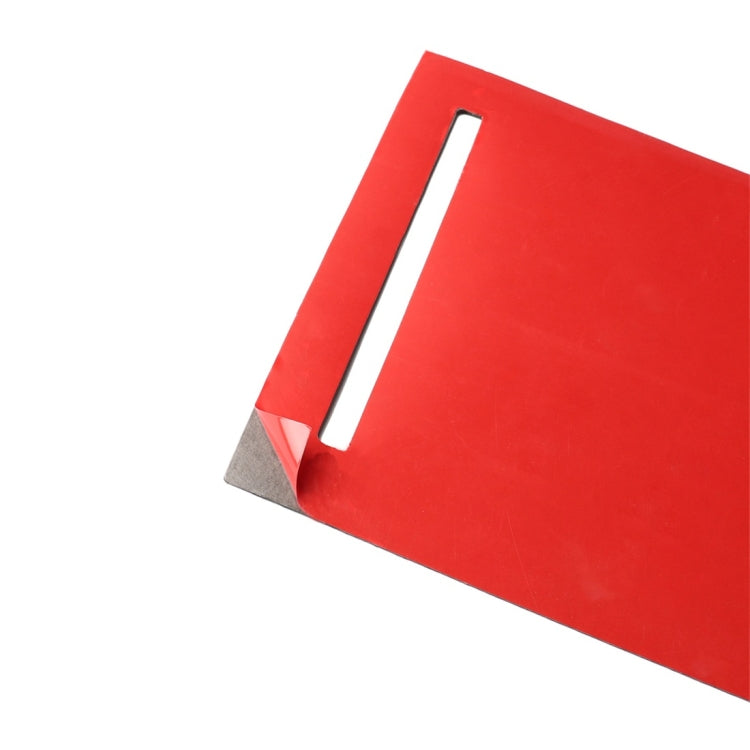 Adesivo decorativo per pannello portaoggetti per auto in fibra di carbonio per Tesla Model X, Storage Box Panel