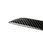 Adesivo decorativo per pannello maniglia esterna per porta esterna in fibra di carbonio da 4 pezzi per Tesla Model X, Outer Door Handle Panel