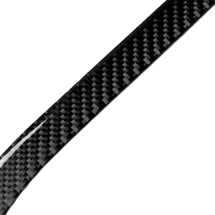 Adesivo decorativo per fendinebbia posteriori per auto in fibra di carbonio da 2 pezzi per Tesla Model X, Rear Fog Lamps