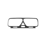 Adesivo decorativo per telaio uscita aria controllo centrale auto in fibra di carbonio per Volkswagen Scirocco 2009-2016, guida sinistra e destra universale, Central Control Air Outlet Frame