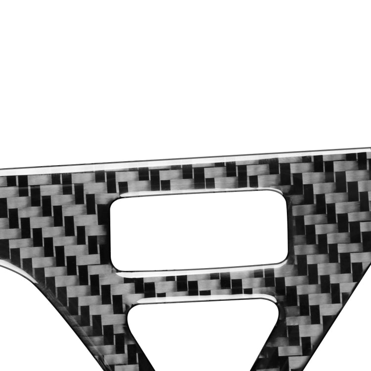 Adesivo decorativo per telaio uscita aria controllo centrale auto in fibra di carbonio per Volkswagen Scirocco 2009-2016, guida sinistra e destra universale, Central Control Air Outlet Frame