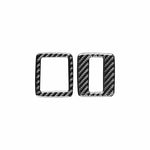 2 pz/set in fibra di carbonio pulsanti finestrino auto adesivo decorativo per Volkswagen Scirocco 2009-2016, guida sinistra e destra universale, Window Buttons