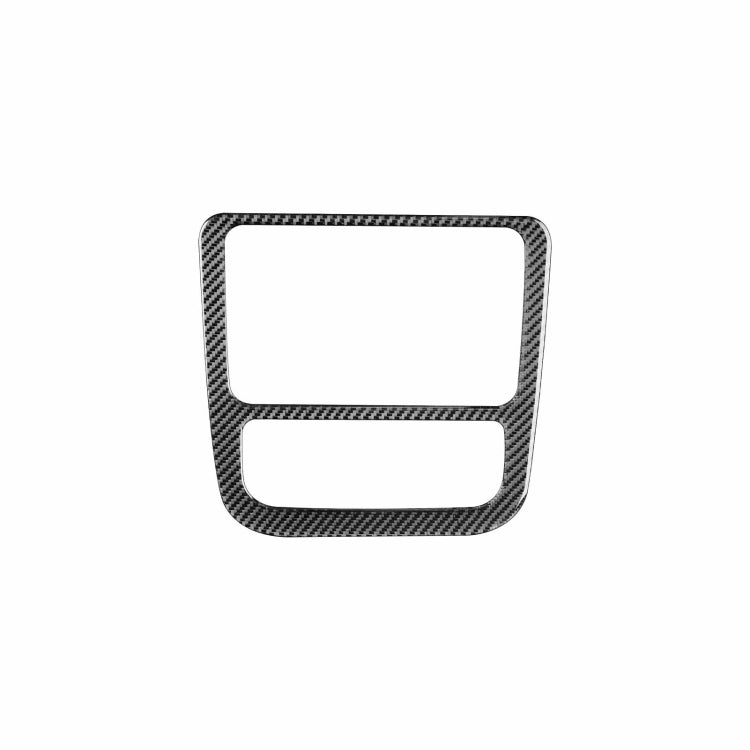 Adesivo decorativo per pannello aria condizionata CD per controllo centralizzato auto in fibra di carbonio per Volkswagen Scirocco 2009-2016, guida sinistra e destra universale, Central Control CD Air Conditioning Panel