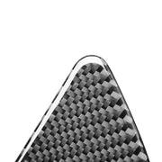 2 pezzi/set adesivo decorativo per porta interna dell'auto in fibra di carbonio per Volkswagen Scirocco 2009-2016, guida sinistra e destra universale, Inner Door Bowl