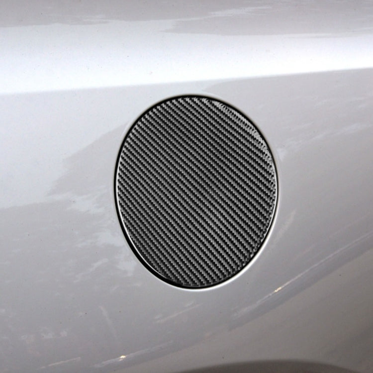 Adesivo decorativo per coperchio del serbatoio del carburante per auto in fibra di carbonio per Volkswagen Scirocco 2009-2016, guida a destra e a sinistra universale, Fuel Tank Cover