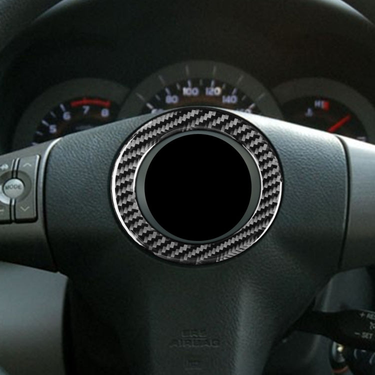 Adesivo decorativo per volante in fibra di carbonio per Toyota Old RAV4 2006-2013, guida a destra e a sinistra universale, Steering Wheel