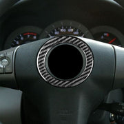 Adesivo decorativo per volante in fibra di carbonio per Toyota Old RAV4 2006-2013, guida a destra e a sinistra universale, Steering Wheel