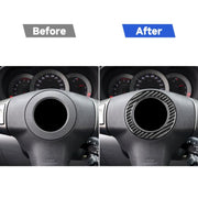 Adesivo decorativo per volante in fibra di carbonio per Toyota Old RAV4 2006-2013, guida a destra e a sinistra universale, Steering Wheel