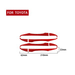8 Pz/set Adesivo Decorativo Maniglia Esterna per Auto in Fibra di Carbonio per Toyota Corolla 2014-2018, Guida Sinistra e Destra Universale, Outer Handle