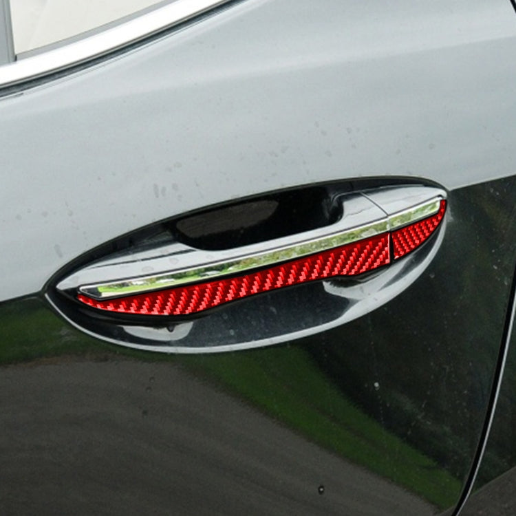 8 Pz/set Adesivo Decorativo Maniglia Esterna per Auto in Fibra di Carbonio per Toyota Corolla 2014-2018, Guida Sinistra e Destra Universale, Outer Handle