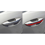 8 Pz/set Adesivo Decorativo Maniglia Esterna per Auto in Fibra di Carbonio per Toyota Corolla 2014-2018, Guida Sinistra e Destra Universale, Outer Handle