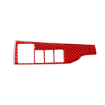 Adesivo decorativo per interruttore fari auto in fibra di carbonio per Toyota Corolla 2014-2018, guida a sinistra, Headlight Switch,Left Drive