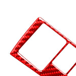 Adesivo decorativo per interruttore fari auto in fibra di carbonio per Toyota Corolla 2014-2018, guida a sinistra, Headlight Switch,Left Drive