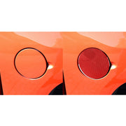 Adesivo decorativo per tappo serbatoio carburante per auto in fibra di carbonio per Toyota Tundra 2014-2018, guida sinistra e destra universale, Fuel Tank Cap