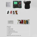 DUOYI DY5500 Multimetro di terra di isolamento per tester di resistenza digitale multifunzione 4 in 1 per auto, DY5500