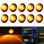 10 PZ MK-009 Lampada da 3/4 pollici per auto/camion 3 LED Indicatori di posizione laterali, MK-009(Red Light), MK-009(Blue Light), MK-009(Green Light), MK-009(White Light), MK-009(Yellow Light)