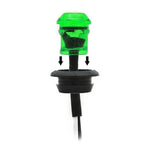 10 PZ MK-009 Lampada da 3/4 pollici per auto/camion 3 LED Indicatori di posizione laterali, MK-009(Red Light), MK-009(Blue Light), MK-009(Green Light), MK-009(White Light), MK-009(Yellow Light)