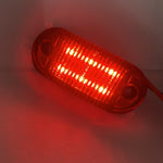 10 pezzi MK-019 Lampada a lampadina per indicatori di posizione laterali a 6 LED per auto/camion, MK-019 (Red Light), MK-019 (White Light), MK-019 (Yellow Light)