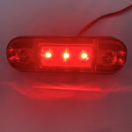 5 pezzi MK-327 Fanale posteriore per auto/camion 3 LED Indicatore di posizione laterale, MK-327(Red Light), MK-327(White Light), MK-327(Yellow Light)