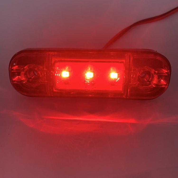 5 pezzi MK-327 Fanale posteriore per auto/camion 3 LED Indicatore di posizione laterale, MK-327(Red Light), MK-327(White Light), MK-327(Yellow Light)