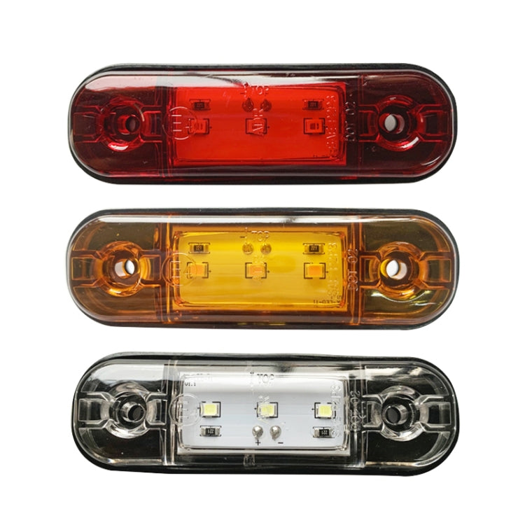 5 pezzi MK-327 Fanale posteriore per auto/camion 3 LED Indicatore di posizione laterale, MK-327(Red Light), MK-327(White Light), MK-327(Yellow Light)